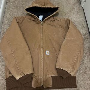 CARHARTT Men’s Tan Utility Jacket Size M Regular